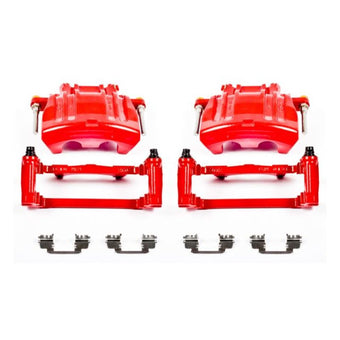 compare product Power Stop 2012 Chrysler 300 Front Red Calipers w/Brackets - Pair