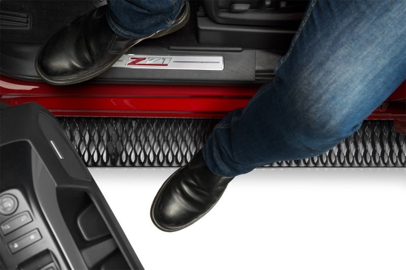 N - Fab Growler Fleet 07 - 18 Chevy/GMC 1500 / 08 - 10 Chevy/GMC 2500 Crew Cab - Cab Length - Tex. Black - My Store