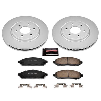 compare product Power Stop 05-18 Nissan Frontier Front Z17 Evolution Geomet Coated Brake Kit