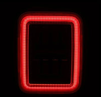 AlphaRex 19 - 24 Jeep Gladiator JT Nova - Series Prismatic LED Tail Lights - Black - Red - My Store
