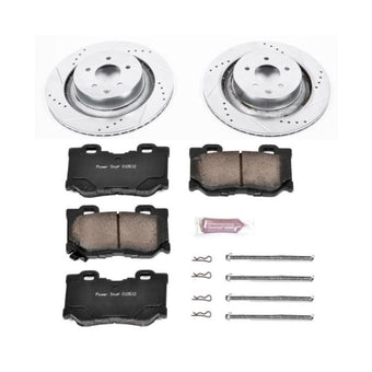 compare product Power Stop 08-13 Infiniti G37 Rear Z23 Evolution Sport Brake Kit