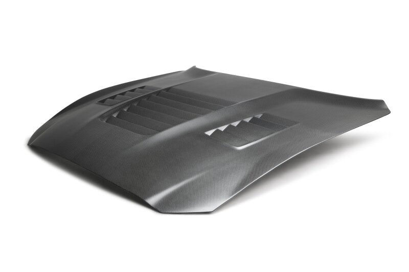Anderson Composites 15 - 19 Ford Mustang Shelby GT350 Type - CR Double Sided Carbon Fiber Hood - My Store