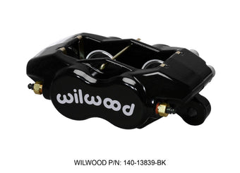 compare product Wilwood Caliper-Forged Dynalite-Black 1.38in Pistons .81in Disc