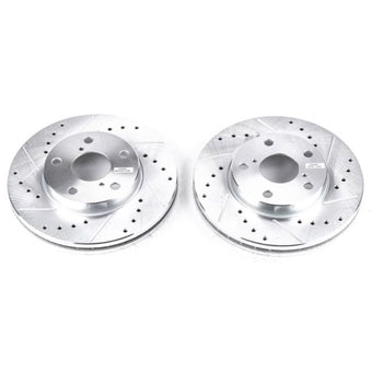 compare product Power Stop 92-98 Lexus SC300 Front Evolution Drilled & Slotted Rotors - Pair