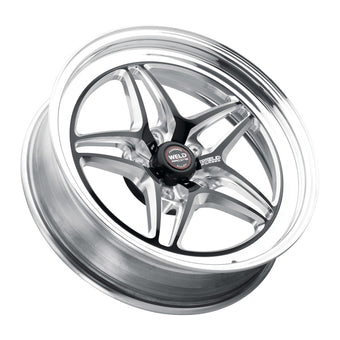 compare product Weld S81 17x10 / 5x5 BP / 7.2in. BS (43mm Offset) Black Wheel (High Pad)