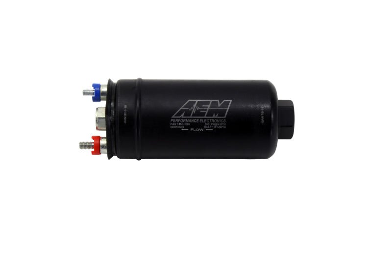 AEM 400LPH High Pressure Fuel Pump - 6AN Female Out, - 10AN Female In - My Store