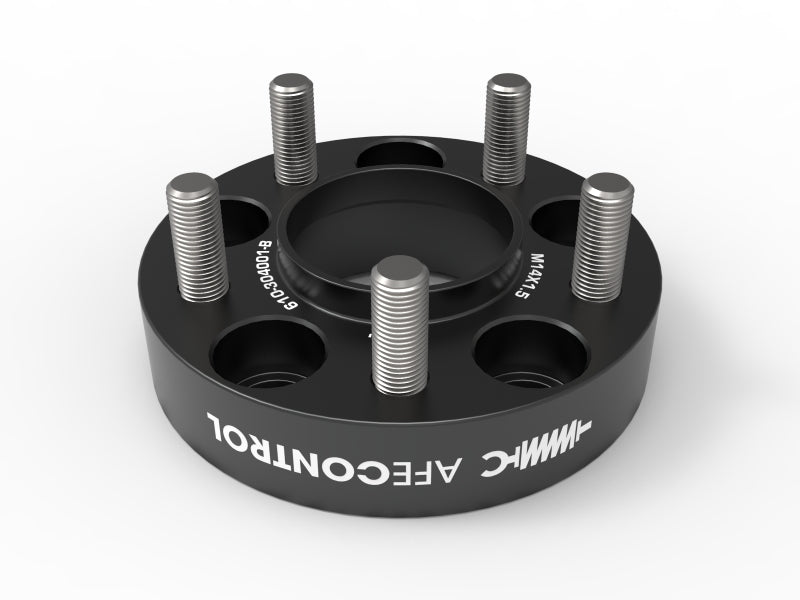 aFe CONTROL Billet Aluminum Wheel Spacers 5x114.3 CB70.5 1.25in - 15 - 24 Ford Mustang/20 - 23 Explorer - My Store