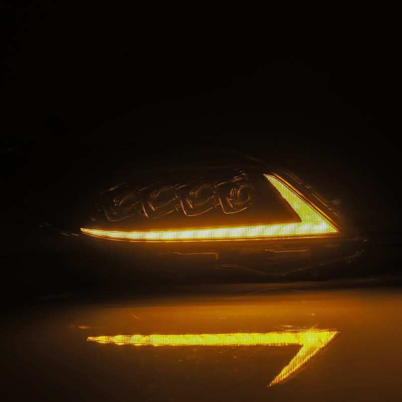 AlphaRex 2011+ Toyota Sienna NOVA LED Proj Headlights Plank Style Black w/Activ Light/Seq Signal/DRL - My Store