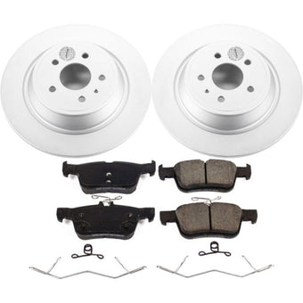 compare product Power Stop 17-19 Ford Escape Rear Z17 Evolution Geomet Coated Brake Kit