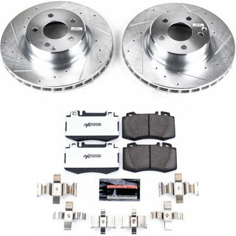 compare product Power Stop 03-06 Mercedes-Benz CL500 Front Z26 Street Warrior Brake Kit