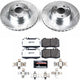 Power Stop 03 - 06 Mercedes - Benz CL500 Front Z26 Street Warrior Brake Kit - My Store