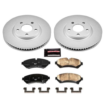 compare product Power Stop 98-02 Cadillac Seville Front Z17 Evolution Geomet Coated Brake Kit