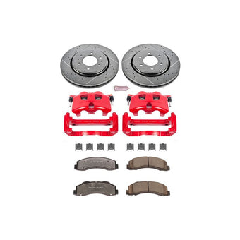 compare product Power Stop 12-20 Ford F-150 Front Z36 Truck & Tow Kit w/Cals