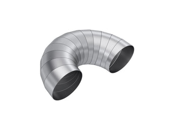 compare product MBRP T304 Stainless Steel 5in Dia 180 Deg Universal Pie Cut Kit