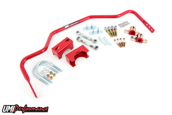 compare product UMI Performance 78-88 GM G-Body 1in Tubular Rear Sway Bar Chassis Mounted Pro-Tour