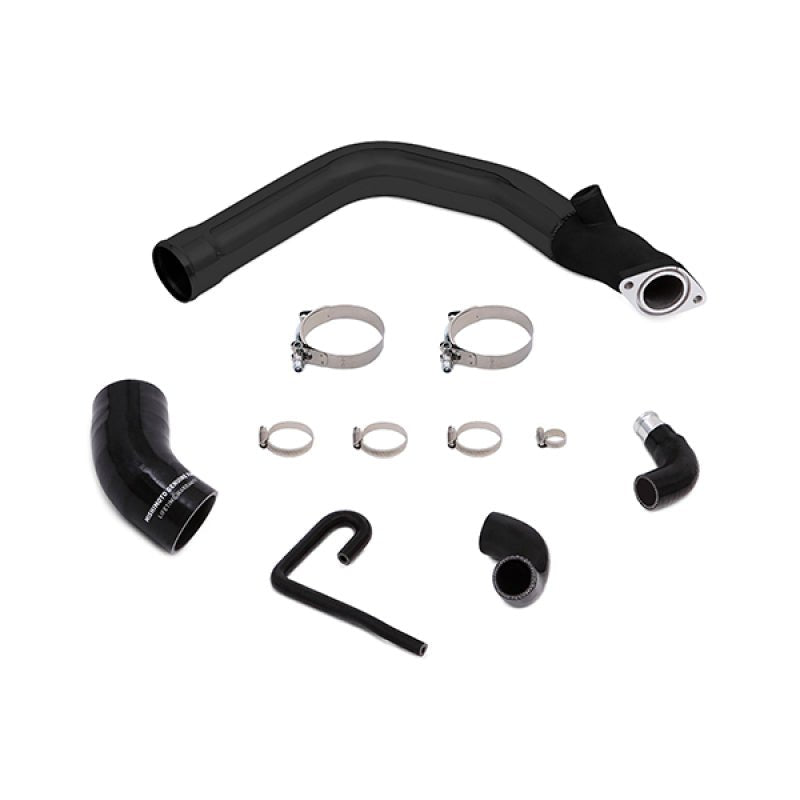 Mishimoto 2015 Subaru WRX Top - Mount Intercooler Kit - Powder Coated Black & Black Pipes - My Store