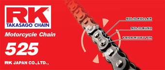 compare product RK Chain RK-M 525-130L - Natural