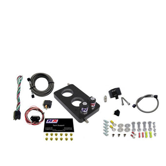 compare product Nitrous Express 05-10 Ford Mustang 4.6L 3 Valve Nitrous Plate Kit (50-150HP) w/o Bottle