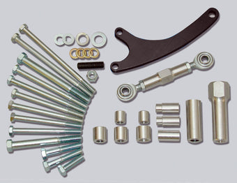 compare product Moroso Ford Small Block Alternator Mounting Bracket w/Hardware - Billet Aluminum