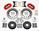 Wilwood Narrow Superlite 6R Front Hub Kit 14.00in Drill Red 79 - 87 GM G Body - My Store