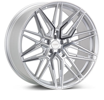 compare product Vossen HF-7 19x9.5 / 5x120 / ET40 / Deep Face / 72.56 - Silver Polished Wheel