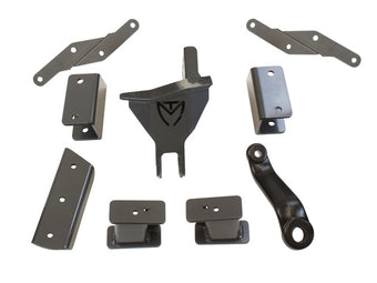 compare product MaxTrac 17-19 Ford F-250/350 4WD Dually 4in & 6in Lift Kit - Brackets & Hardware Component Box