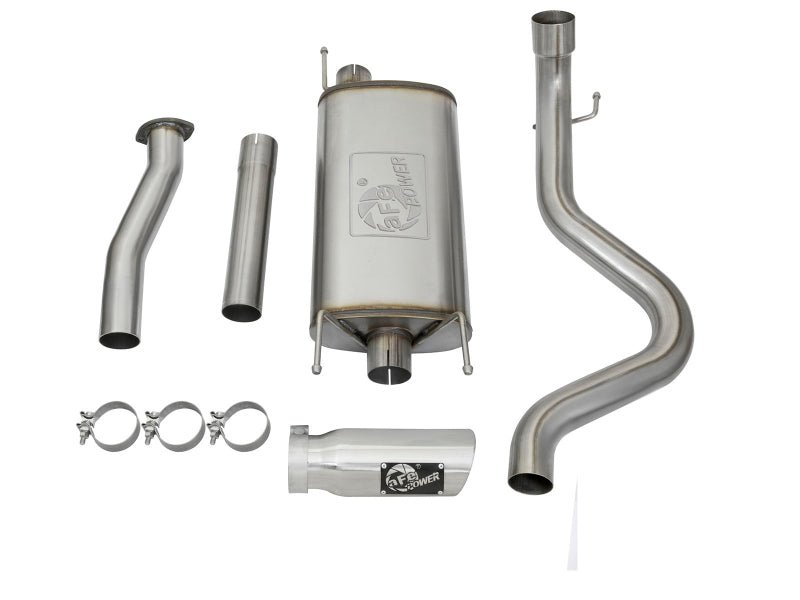 aFe MACHForce XP Cat - Back SS Exhaust w/ Polished Tips 16 Toyota Tacoma V6 - 3.5L - My Store