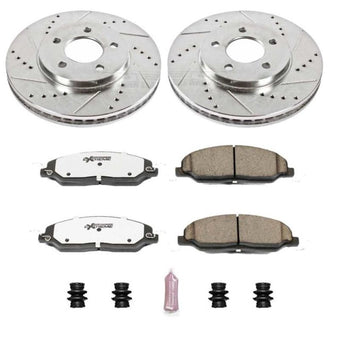 compare product Power Stop 05-10 Ford Mustang Front Z26 Street Warrior Brake Kit