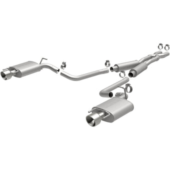 compare product MagnaFlow 10-12 Cadillac CTS V6 3.0L (Exc AWD) Dual Split Rear Exit Stainless Cat Back Perf Exhaust