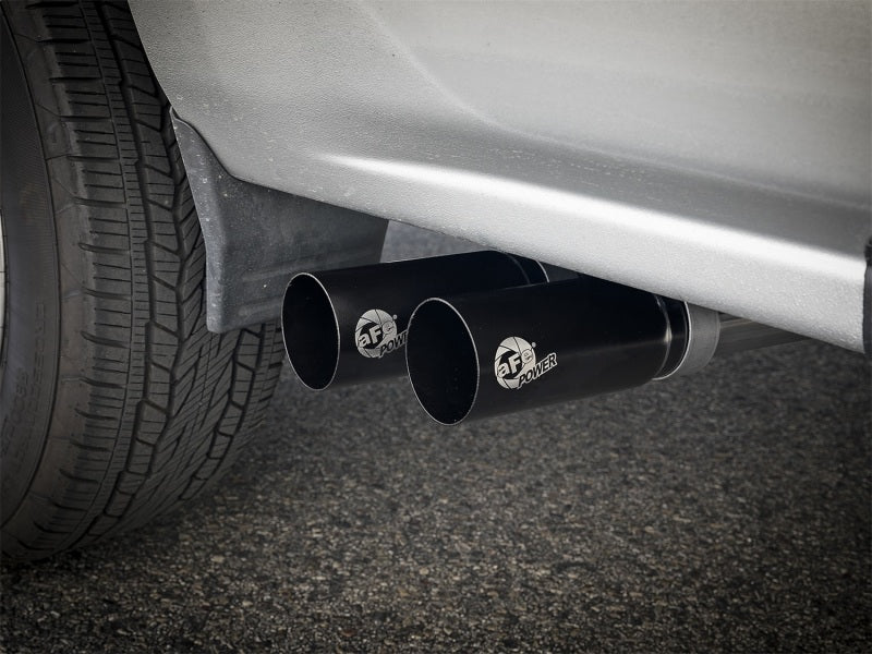 aFe Rebel Series 3in to 2.5in 409 SS Cat - Back Exhaust w/ Black Tips 09 - 18 GM Silverado/Sierra 5.4L - My Store