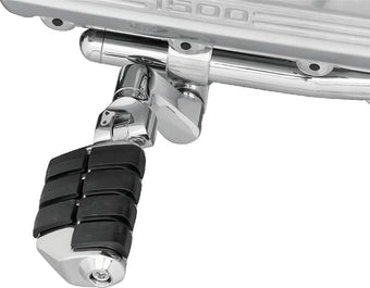 compare product Kuryakyn Dually ISO Offset Highway Pegs With 1inch Clamp Chrome (Pair)