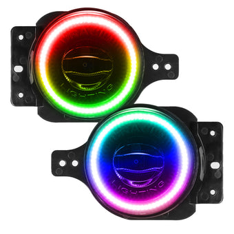 compare product Oracle Jeep Wrangler JL/JT Sport High Performance W LED Fog Lights - w/o Controller