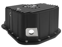 aFe POWER GM Diesel Trucks 01 - 10 V8 - 6.6L (td) Pro Series Engine Oil Pan Black w/ Machined Fins - My Store