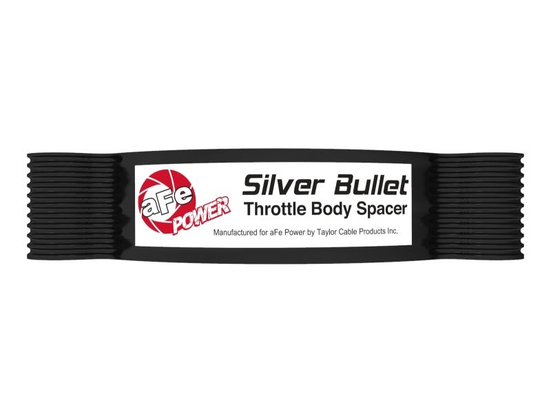 aFe 2020 Vette C8 Silver Bullet Aluminum Throttle Body Spacer / Works With aFe Intake Only - Black - My Store