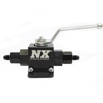 compare product Nitrous Express Lightweight Billet In-Line Valve 1.5in I.D (4AN Fitting)