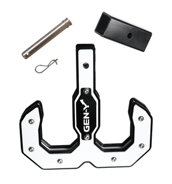 compare product Gen-Y Hulk 2.0 16K Tow Hook 2in Shank w/GH-009 Reducer Sleeve/GH-099 Pin/GH-011 Clip - Black/White