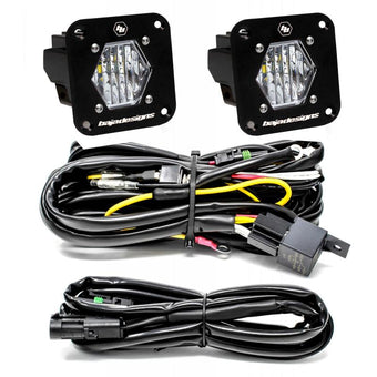 compare product Baja Designs S1 Wide Cornering LED Light Backup Kit w/ Mounting Bracket Pair