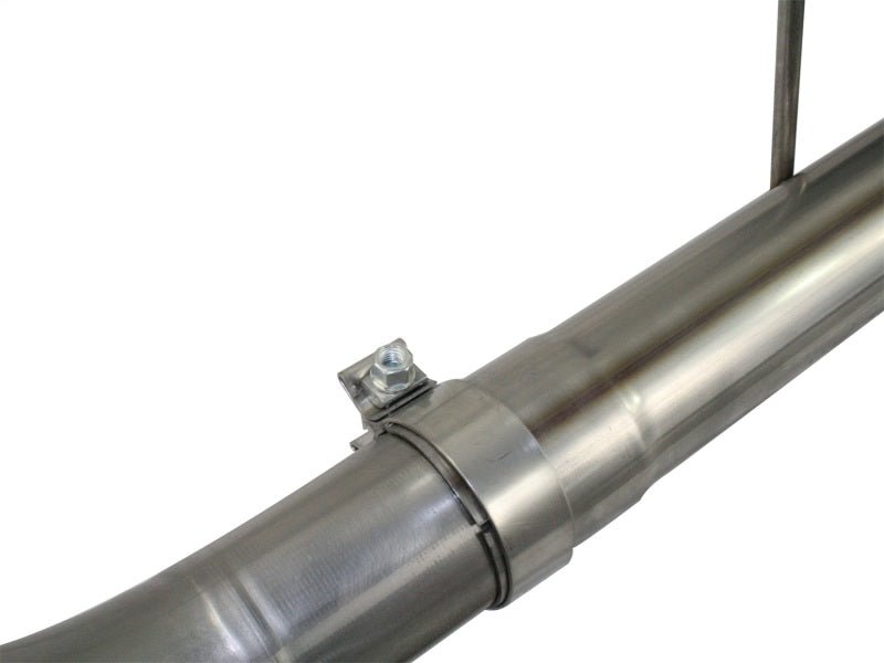 aFe MACHForce XP Exhausts Cat - Back SS - 409 EXH CB Toyota Tundra 10 - 11 V8 - 5.7L 145.7 WB (blk tip) - My Store