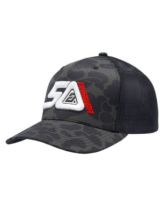 compare product Answer LE 50th Anniversary Adjustable Trucker Cap Black - One Size
