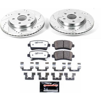 compare product Power Stop 2010 Buick Allure Rear Z26 Street Warrior Brake Kit