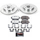 Power Stop 2010 Buick Allure Rear Z26 Street Warrior Brake Kit - My Store