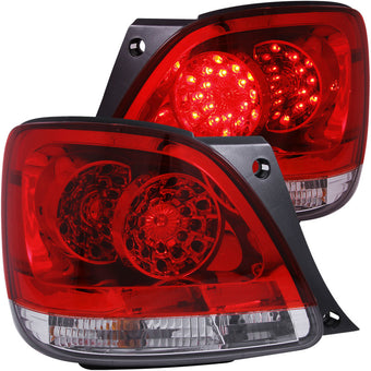 compare product ANZO 1998-2005 Lexus Gs300 LED Taillights Red/Clear