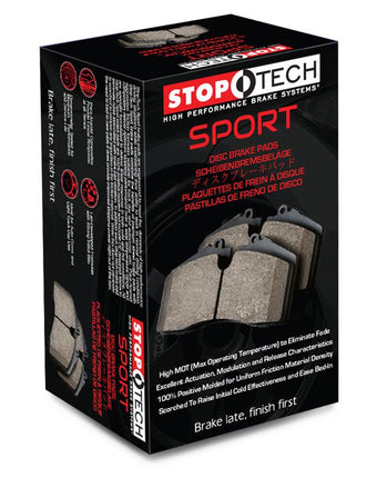 compare product StopTech 02-08 Audi A4 Quattro / 2/99-02 Audi S4 / 93-10 VW Golf GL/GLS Performance Rear Brake Pads