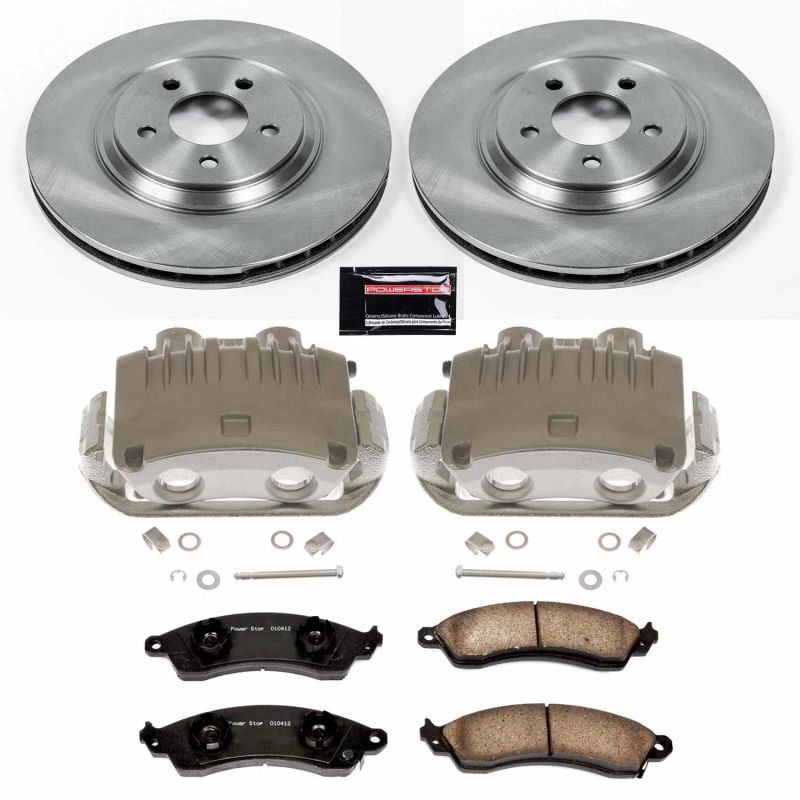 Power Stop 98 - 94 Ford Mustang Front Autospecialty Brake Kit w/Calipers - My Store