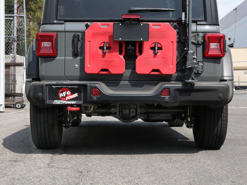 aFe MACH Force - Xp Axle - Back Exhaust System w/No Tip 18 - 20 Jeep Wrangler L4 - 2.0T / V6 - 3.6L - My Store