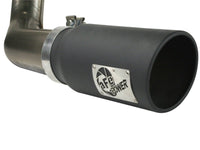 aFe MACHForce XP Exhaust Cat - Back SS - 409 4in Black Tip 11 - 12 Ford F - 150 EcoBoost V6 - 3.5L (tt) - My Store