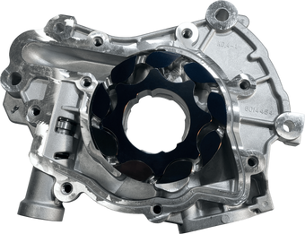 compare product Boundary 2024+ Ford Coyote V8 Billet Gear Vane Ported Treated Oil Pump Assembly w/Billet Back Plate