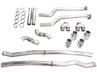 AWE Tuning BMW G90/G99 M5 Track Edition Cat - Back Exhaust - Chrome Silver Tips - My Store