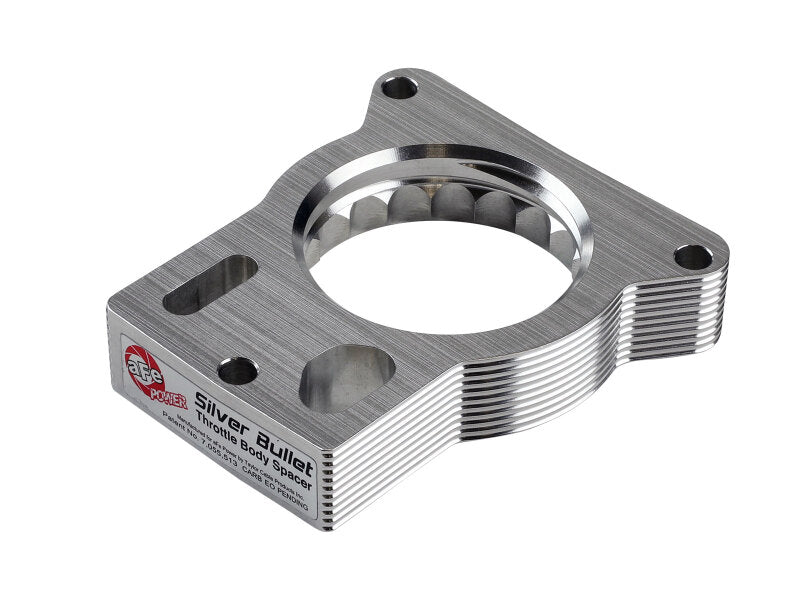 aFe Silver Bullet Throttle Body Spacer GM Trucks 2500/3500 96 - 00 V8 - 7.4L/01 - 07 V8 - 8.1L - My Store