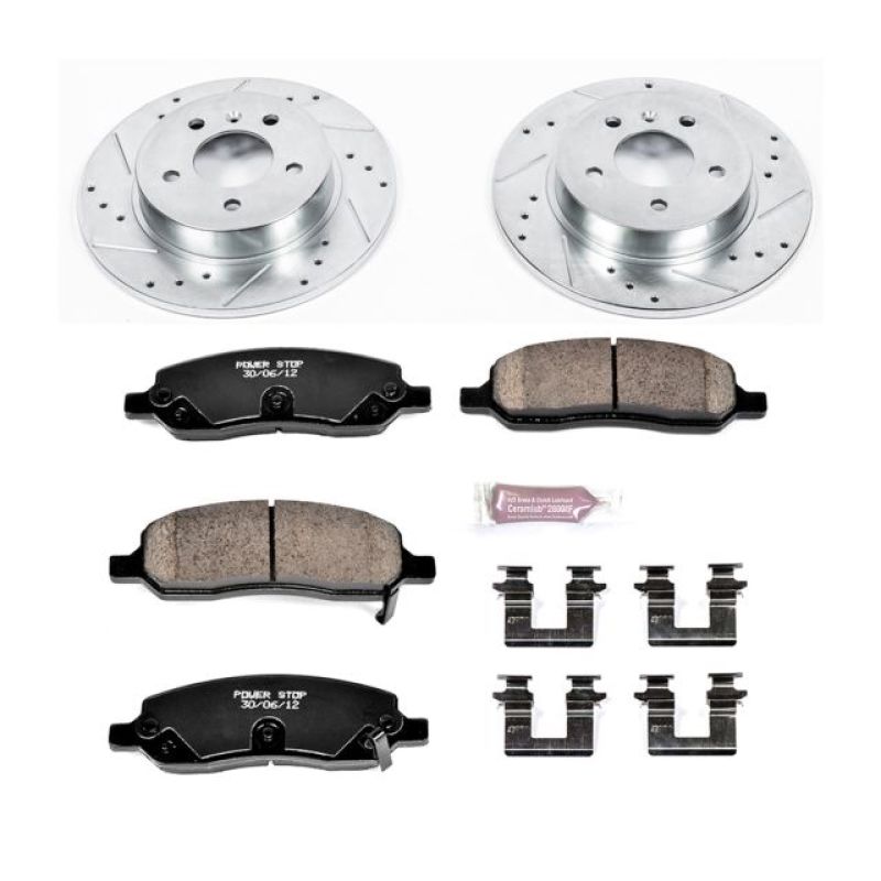 Power Stop 06 - 11 Buick Lucerne Rear Z23 Evolution Sport Brake Kit - My Store